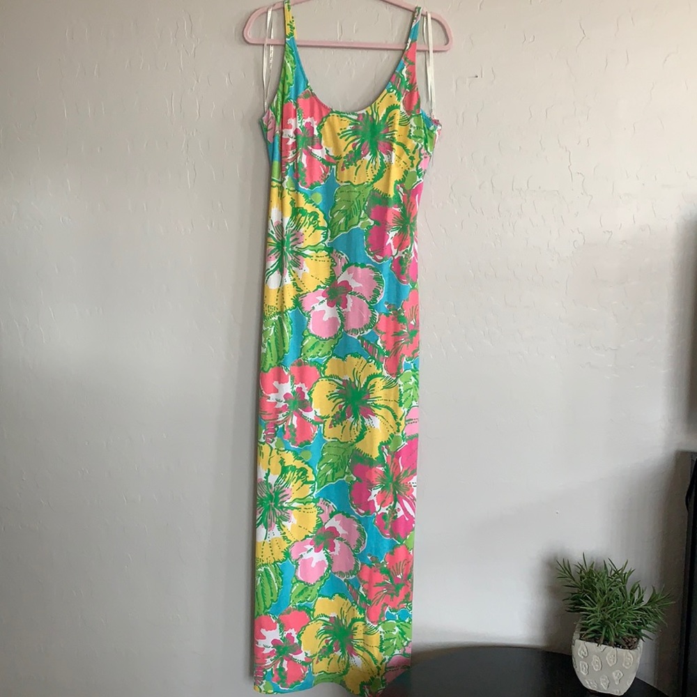 Lilly Pulitzer twist tie back Maxi